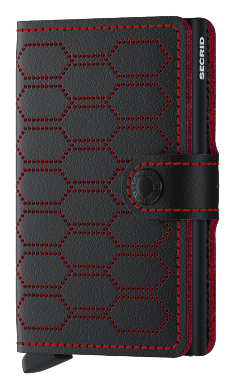 Secrid Miniwallet Fuel Black-Red Secrid Miniwallet Fuel Black-Red