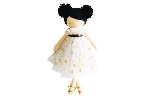 Alimrose Iris Pom Pom Doll 48cm Gold Star
