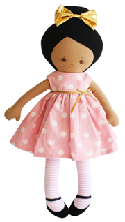 Mini Maggie 26cm Pink Polka