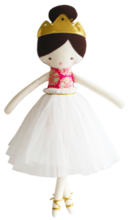 Alimrose Princess Amelie 55cm Pink