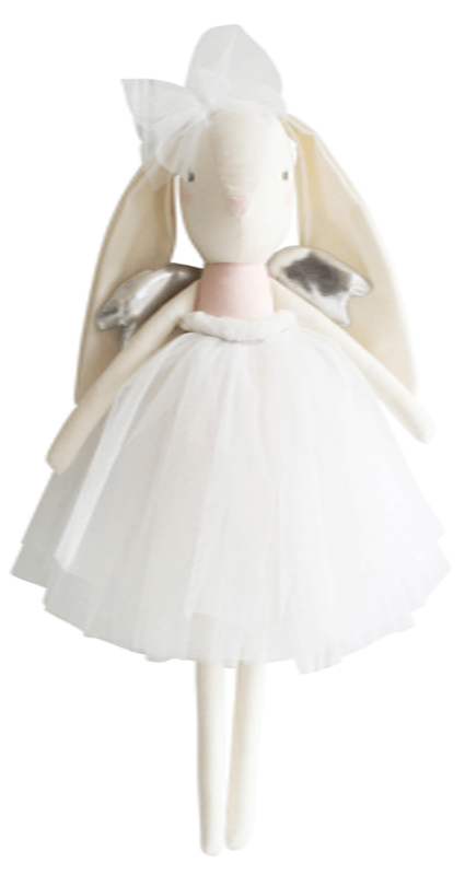 Alimrose Angel Bunny Pink Silver