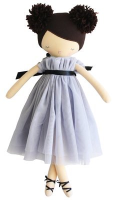 Alimrose Ruby Pom Pom Doll 48cm Lavender