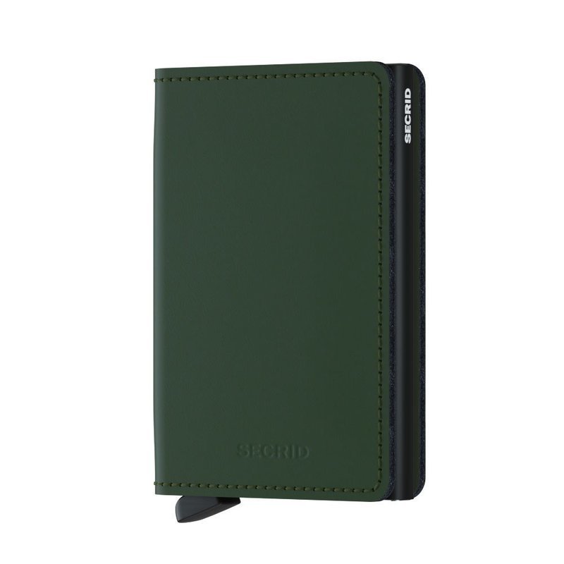 Secrid Slimwallet - Matte Green Black
