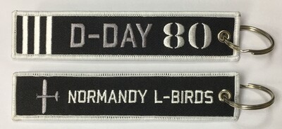 Porte-clef / keyring L-Birds D-Day 2024, 80th