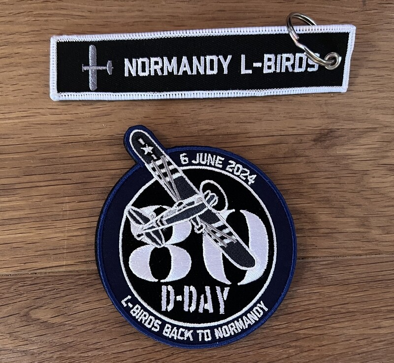 Combo patch + Key Ring 2024, 80th