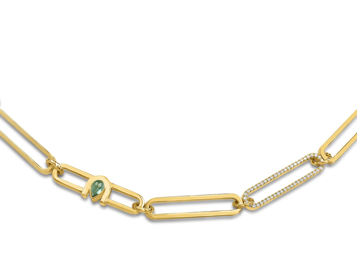 Poize Chunky Chain Necklace