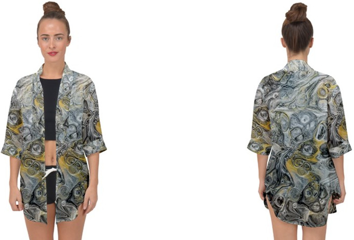 Chiffon Kimono Cover Up