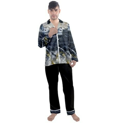 Men's Satin Pajamas