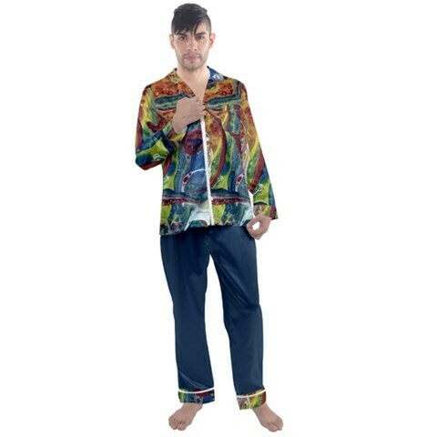 Men's Satin Pajamas