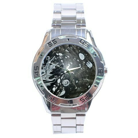 Stainless Steel Sporty Watch