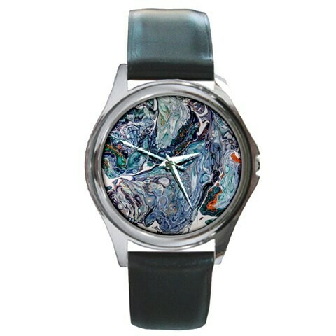 Black Leather Watch