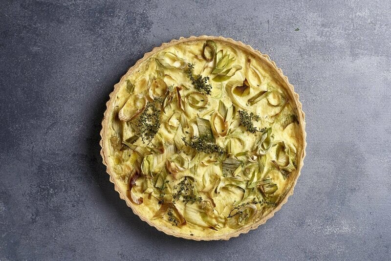 quiche alho poró