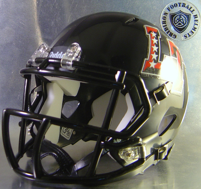 Austin Lake Travis Cavaliers HS 2015-2016 (TX)  (mini-helmet) 5 Stars on LT side Decals