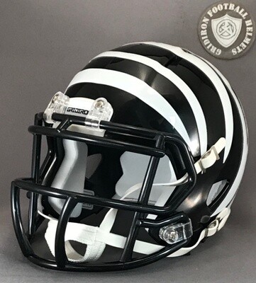 Grandview Zebras HS 2008 to 2010 (TX) - mini-helmet