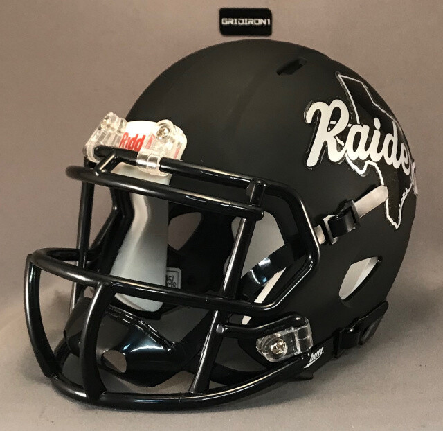 Rice Consolidated Raiders HS (TX) - mini-helmet