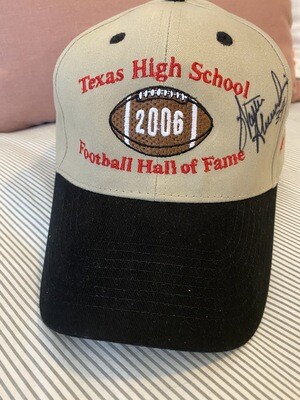 Walter Abercrombie - Signed Hat 2006 Hall of Fame Inductee