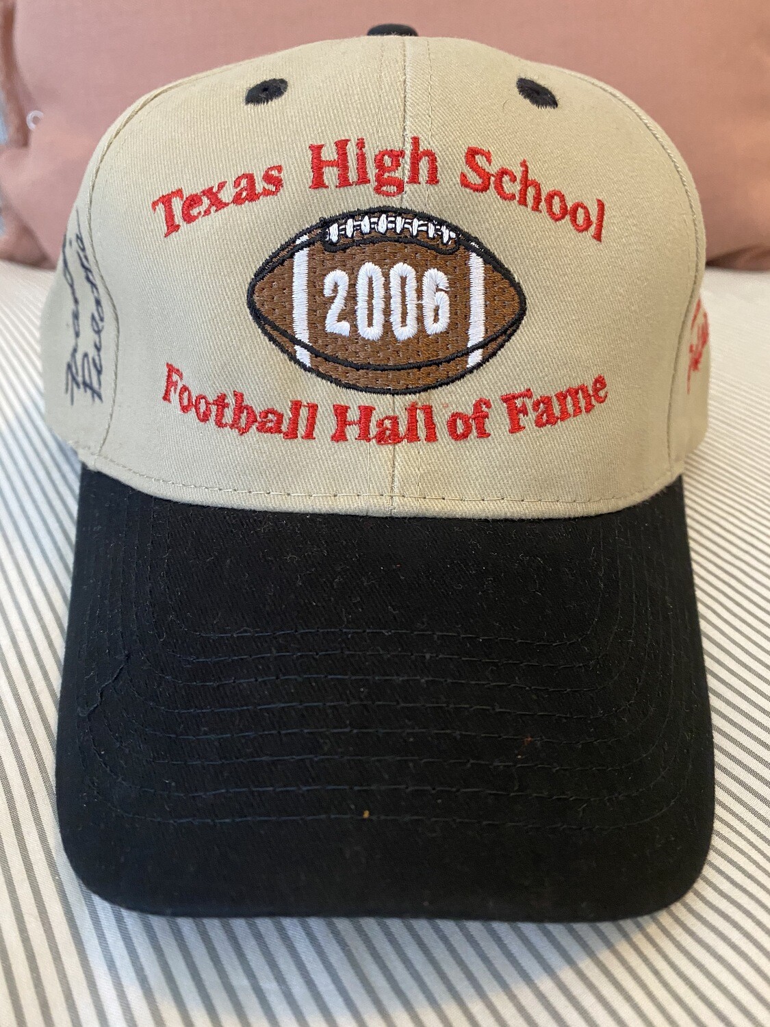 Francis Pulattie - Signed Hat 2006 Hall of Fame Inductee