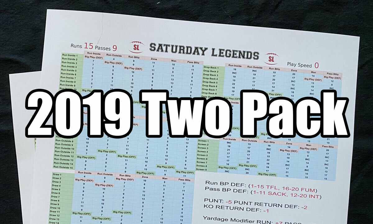 2019 Two Pack SL