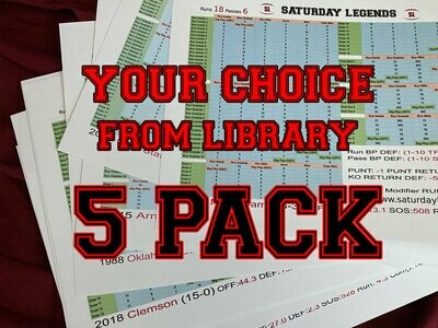 Library 5-pack (SL Library)