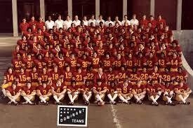 1979 Southern California - SL team sheet
