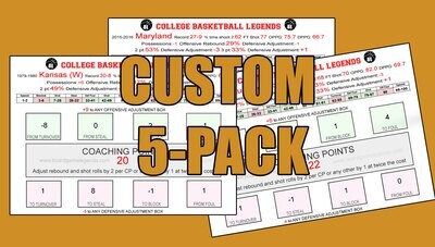 Custom Created 5-Pack (BL)
