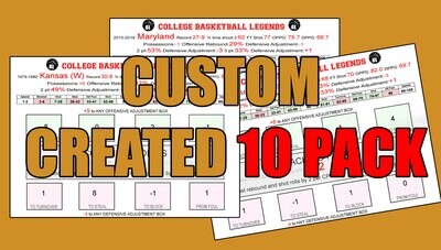 Custom Created 10-Pack (BL)