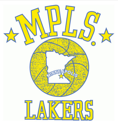 1949-1950 Minneapolis Lakers (N) - BL team sheet