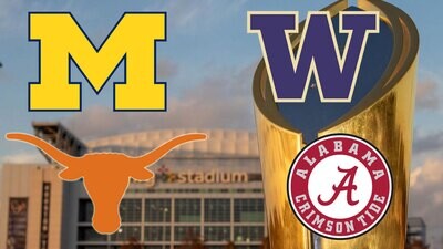 2023 Final Four FBS College Football Team Sheets