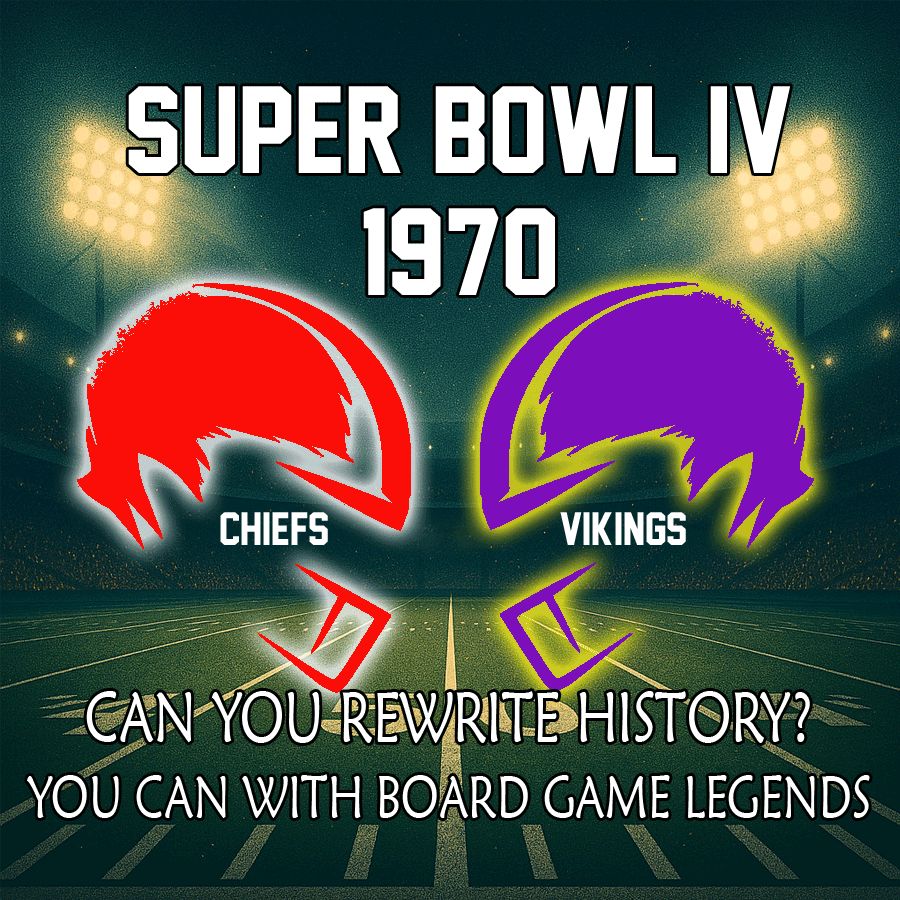 Super Bowl 1970 Two-Pack: Kansas City Chiefs vs Minnesota Vikings