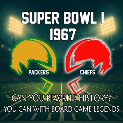 Super Bowl 1967 Two-Pack: Green Bay Packers vs Kansas City Chiefs