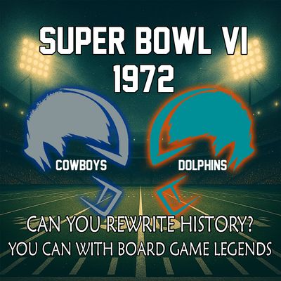 Super Bowl 1972 Two-Pack: Dallas Cowboys vs Miami Dolphins