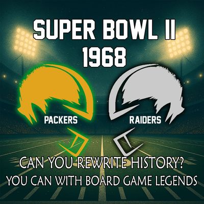 Super Bowl 1968 Two-Pack: Green Bay Packers vs Oakland Raiders