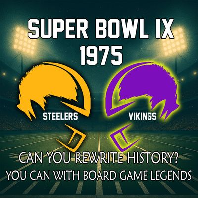 Super Bowl 1975 Two-Pack: Pittsburgh Steelers vs Minnesota Vikings