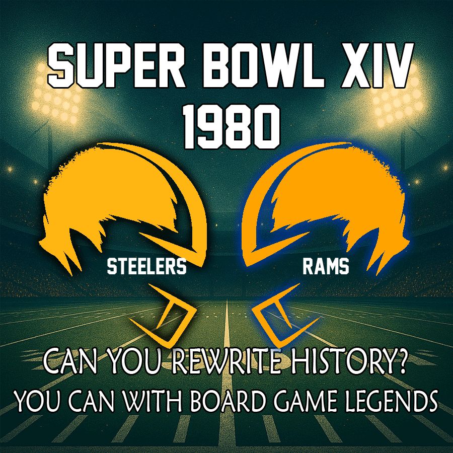 Super Bowl 1980 Two-Pack: Pittsburgh Steelers vs Los Angeles Rams Super Bowl 1980 Two-Pack: Pittsburgh Steelers vs Los Angeles Rams