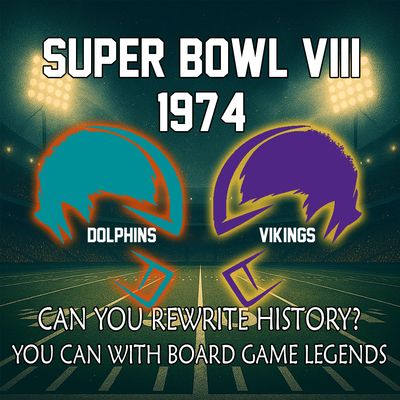 Super Bowl 1974 Two-Pack: Miami Dolphins vs Minnesota Vikings