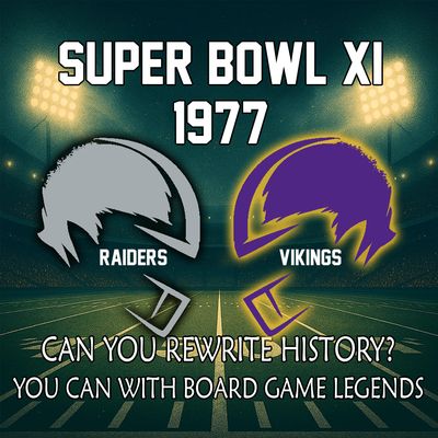 Super Bowl 1977 Two-Pack: Oakland Raiders vs Minnesota Vikings