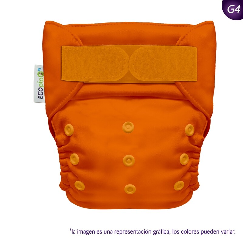 Pañal G4 Naranja (Velcro)
