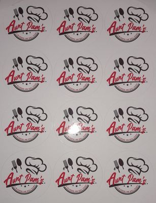 1-Sheet of &quot;20&quot; 1.5 Inch Stickers