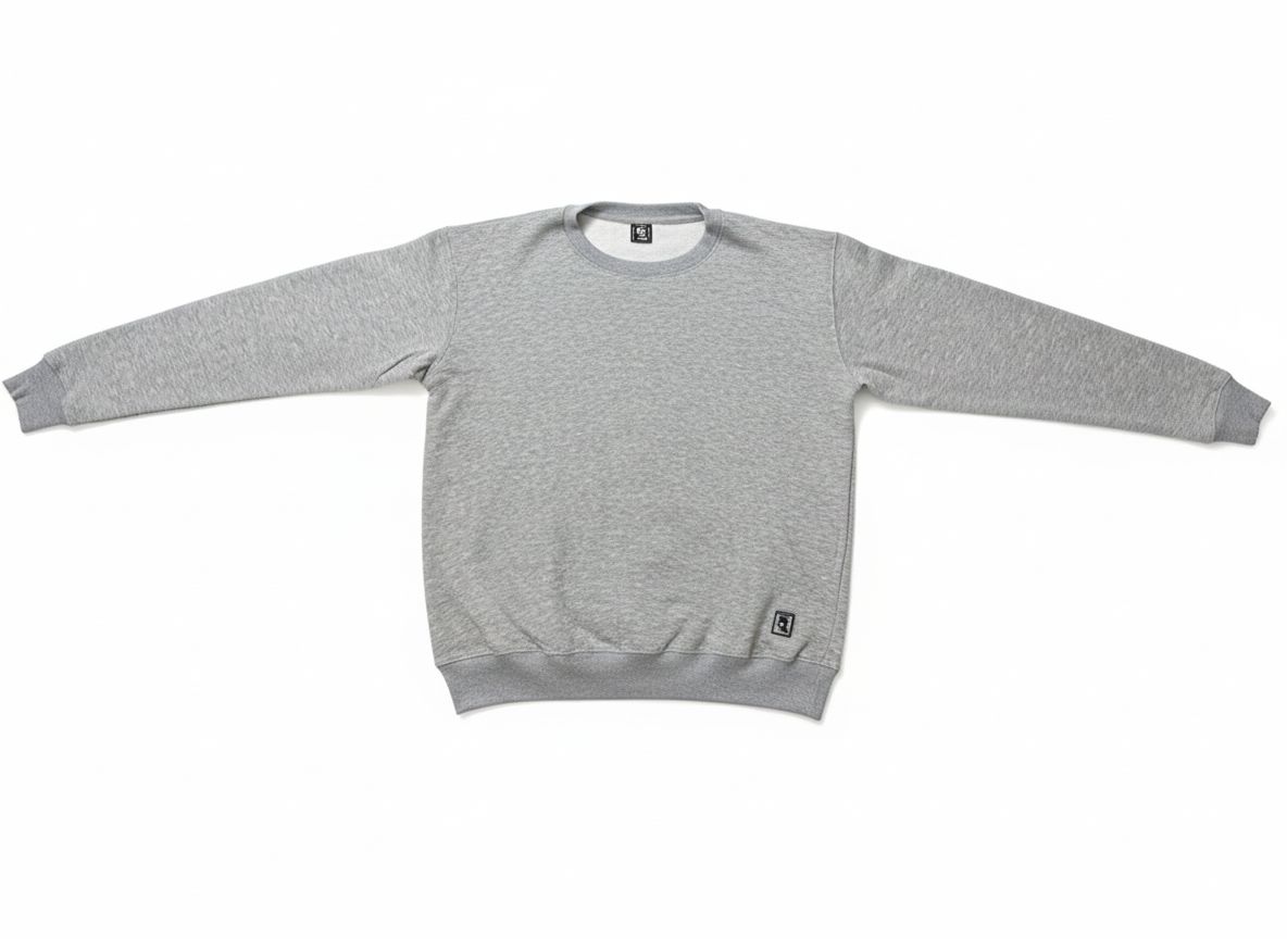 MFB Brand Classic Grey Crewneck Sweatshirt