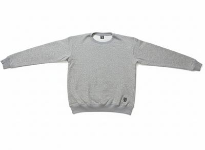 MFB Brand Classic Grey Crewneck Sweatshirt
