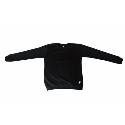 MFB Brand Black Classic Crewneck Sweatshirt