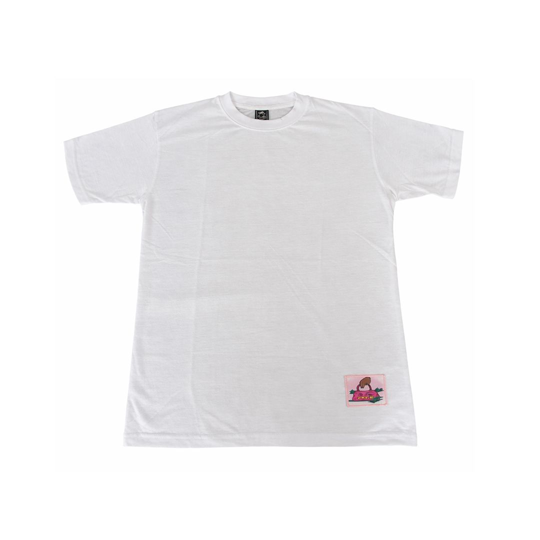 MFB Brand Essential Cotton Tee W' Logo In Bottom Right Corner