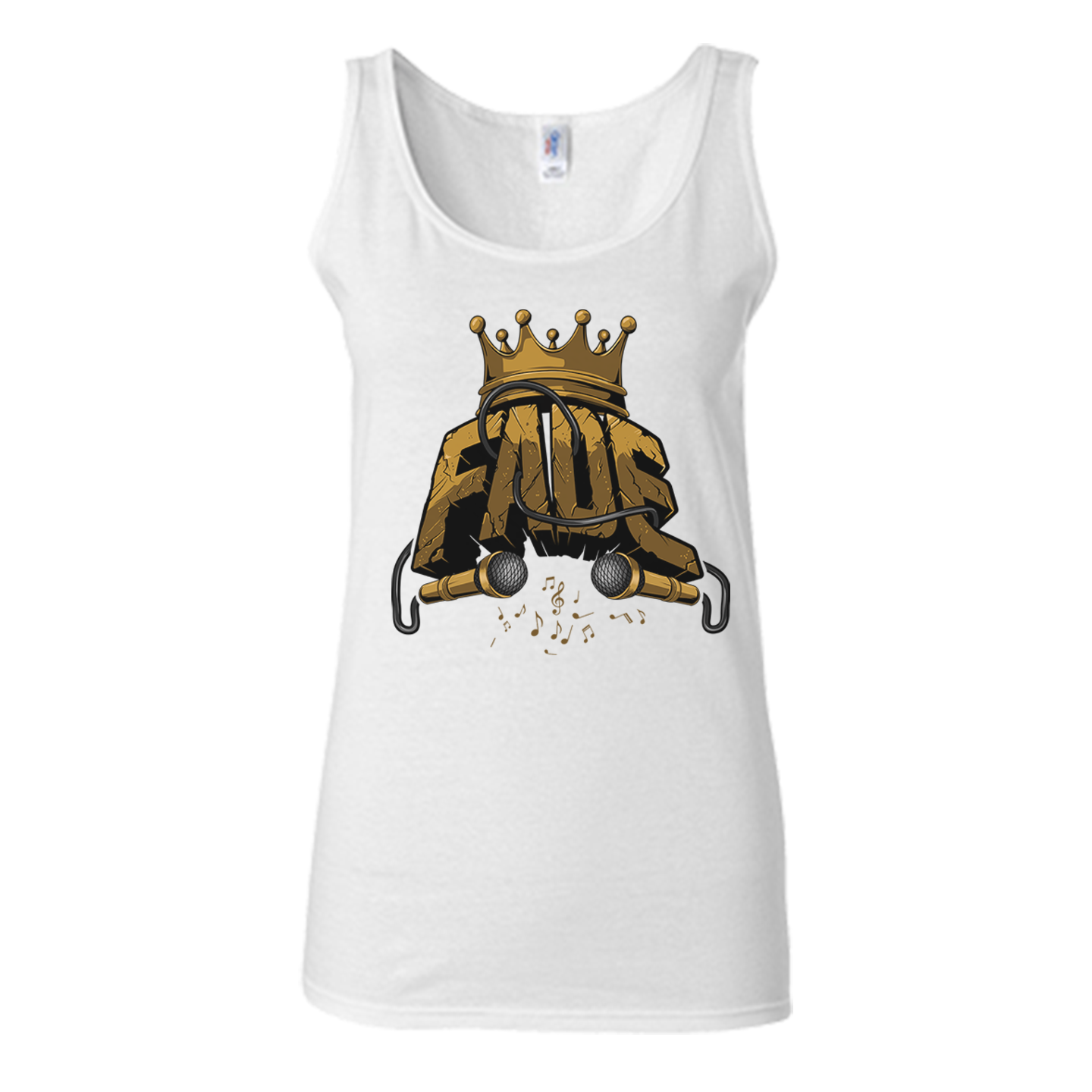 Ladies White Tank Top