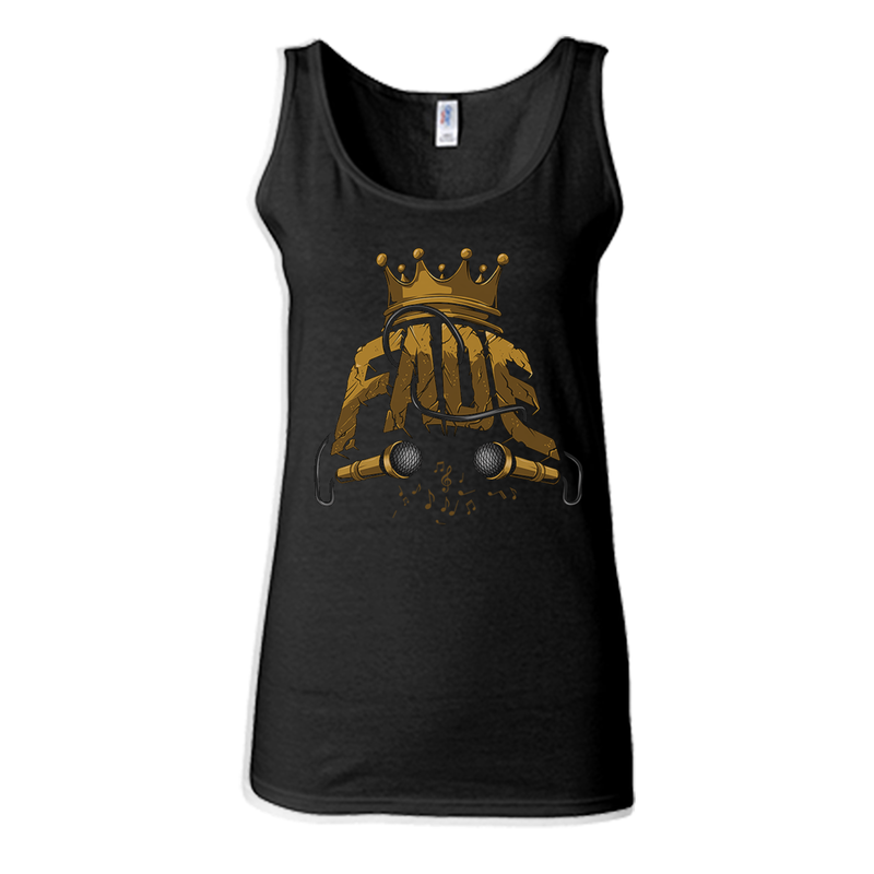 Ladies Black Tank Top