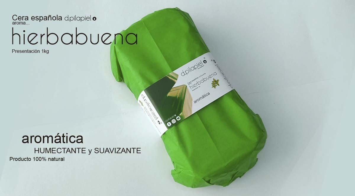 Cera española Hierbabuena 1kg