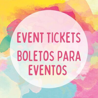 Event Tickets/Boletos para Eventos