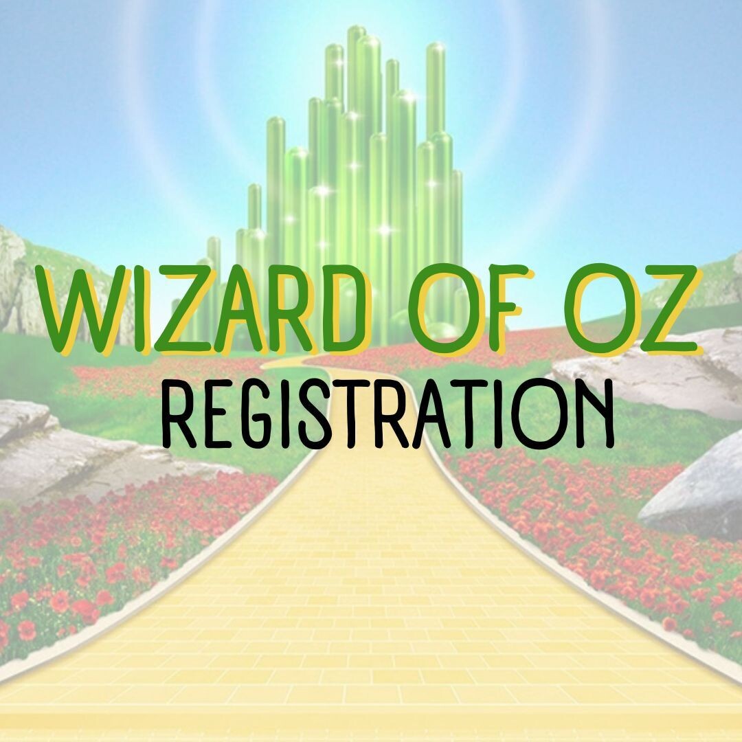 Wizard of Oz Theater Registration