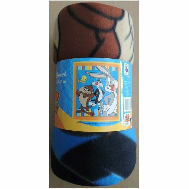 Looney Tunes Printed Polar Fleece Throw Blanket