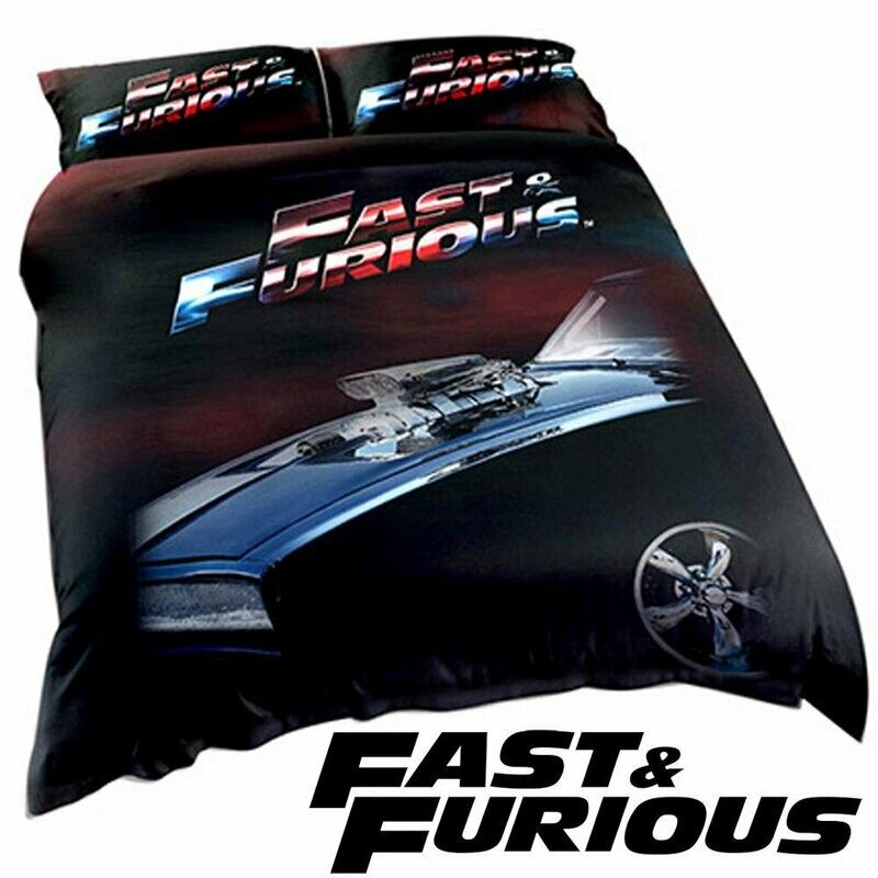 Fast and Furious Toretto Quilt Cover set: Queen