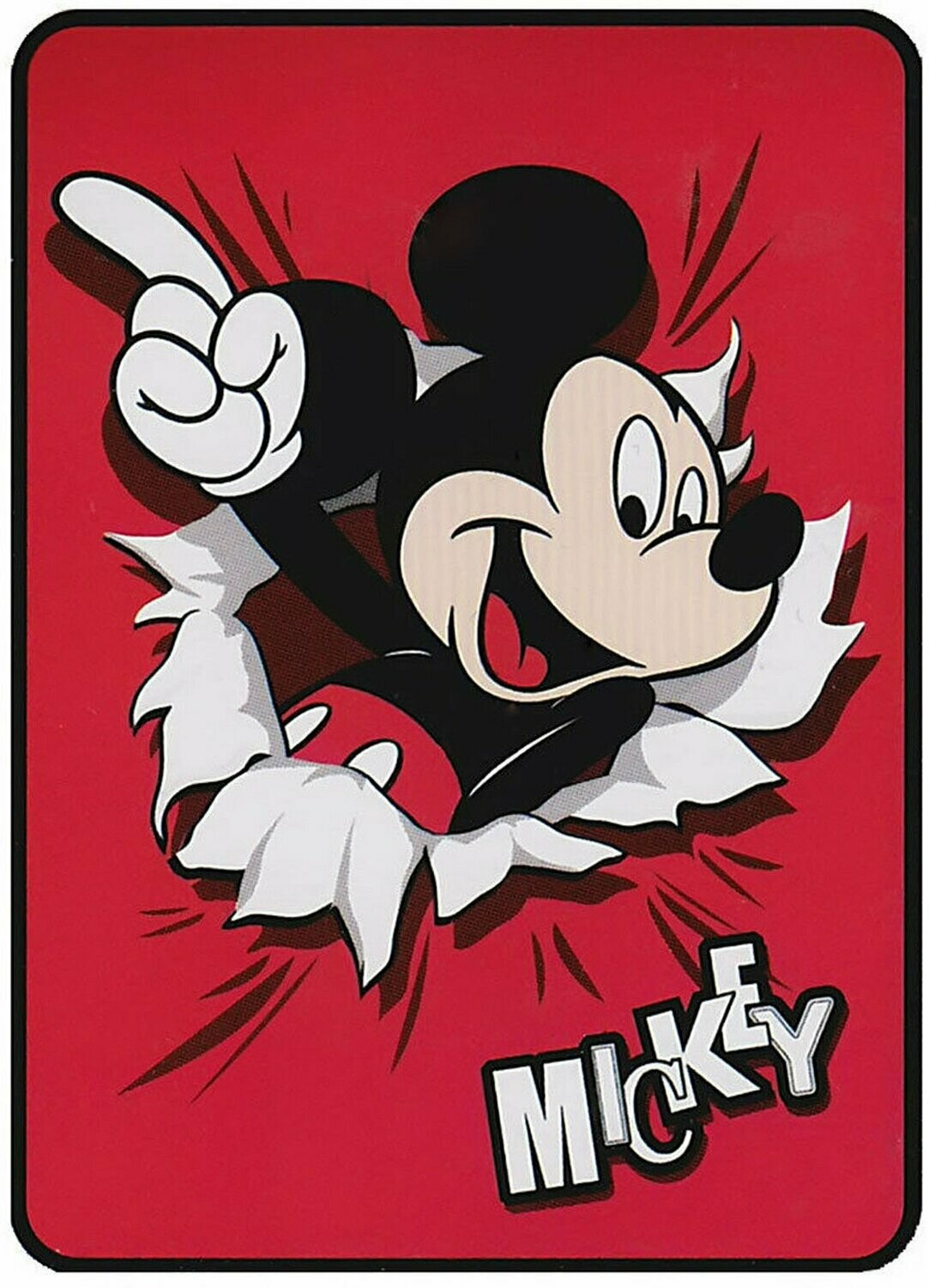 Mickey Mouse Coral Fleece Blanket